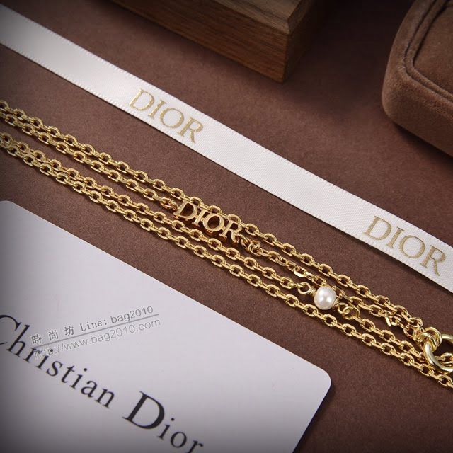 Dior飾品 2021新款DIOR迪奧字母項鏈  zgd1298